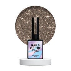 NAILSOFTHENIGHT Baylis - lakier hybrydowy z odblaskową drobinką, 10 ml